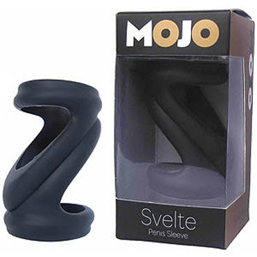Gopaldas Mojo Svelte, черная, Эрекционная насадка Gopaldas Mojo Svelte, черная, Эрекционная насадка