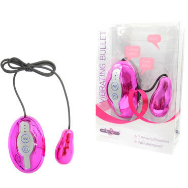 Gopaldas Vibrating Bullet, розовый, Многоскоростное виброяйцо Gopaldas Vibrating Bullet, розовый, Многоскоростное виброяйцо