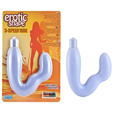 Gopaldas Erotic Shape, Вагинально-клиторальный вибратор Gopaldas Erotic Shape, Вагинально-клиторальный вибратор