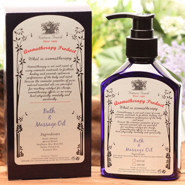 Nature Touch Bath & Massage Oil, 250мл, Массажное масло с эфирными маслами лаванды и кедра Nature Touch Bath & Massage Oil, 250мл, Массажное масло с эфирными маслами лаванды и кедра
