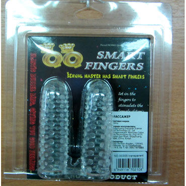 Sextoy Smart Fingers, прозрачная, Насадка на пальцы Sextoy Smart Fingers, прозрачная, Насадка на пальцы