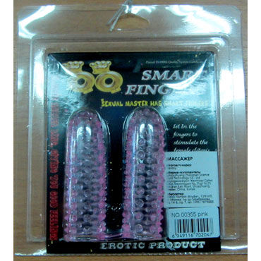 Sextoy Smart Fingers, розовая, Насадка на пальцы Sextoy Smart Fingers, розовая, Насадка на пальцы
