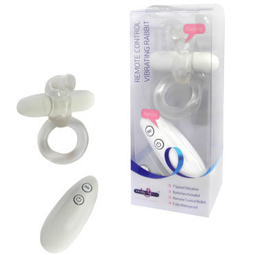Gopaldas Vibrating Rabbit, Эрекционное виброкольцо с дистанционным управлением Gopaldas Vibrating Rabbit, Эрекционное виброкольцо с дистанционным управлением