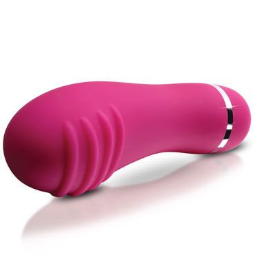 Pipedream Le Reve Ribbed, темно-розовый - Минивибратор с шелковистой поверхностью - купить в секс шопе Pipedream Le Reve Ribbed, темно-розовый - Минивибратор с шелковистой поверхностью - купить в секс шопе