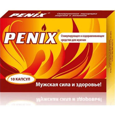 Bioritm Penix, 10 капсул, Cтимулирующая добавка к пище Bioritm Penix, 10 капсул, Cтимулирующая добавка к пище