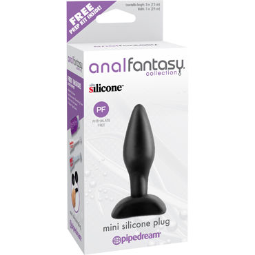 Pipedream Anal Fantasy Collection Mini Silicone Plug, Анальная пробка миниатюрного размера Pipedream Anal Fantasy Collection Mini Silicone Plug, Анальная пробка миниатюрного размера