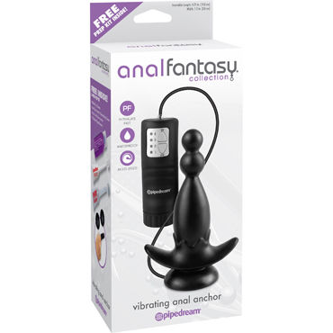 Pipedream Anal Fantasy Collection Vibrating Anal Anchor, Анальная вибровтулка с выносным пультом управления Pipedream Anal Fantasy Collection Vibrating Anal Anchor, Анальная вибровтулка с выносным пультом управления