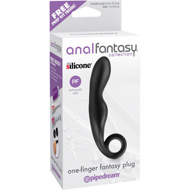 Pipedream Anal Fantasy Collection One-Finger Fantasy Plug, Анальный стимулятор Pipedream Anal Fantasy Collection One-Finger Fantasy Plug, Анальный стимулятор