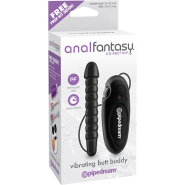 Pipedream Anal Fantasy Collection Vibrating Butt Buddy, Анальный вибратор с выносным пультом управления Pipedream Anal Fantasy Collection Vibrating Butt Buddy, Анальный вибратор с выносным пультом управления