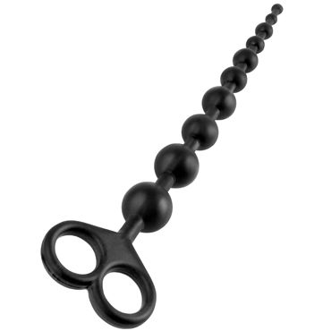Pipedream Anal Fantasy Collection Boyfriend Beads - Анальная цепочка из гипоаллергенного силикона - купить в секс шопе Pipedream Anal Fantasy Collection Boyfriend Beads - Анальная цепочка из гипоаллергенного силикона - купить в секс шопе