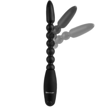 Pipedream Anal Fantasy Collection Flexa-Pleaser Power Beads - Анальная цепочка с гибким хребтом - купить в секс шопе Pipedream Anal Fantasy Collection Flexa-Pleaser Power Beads - Анальная цепочка с гибким хребтом - купить в секс шопе