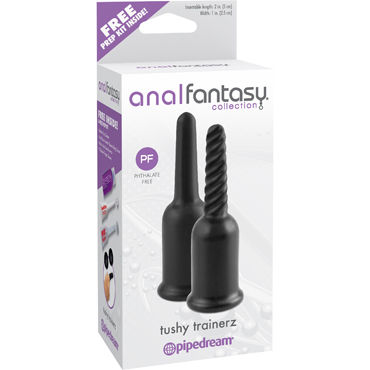 Pipedream Anal Fantasy Collection Tushy Trainerz, Две насадки на пальцы для анальной стимуляции Pipedream Anal Fantasy Collection Tushy Trainerz, Две насадки на пальцы для анальной стимуляции