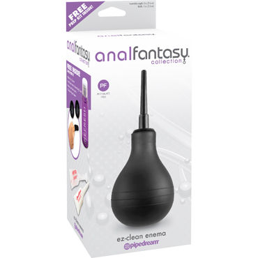 Pipedream Anal Fantasy Collection EZ-Clean Enema, Клизма для очищения прямой кишки Pipedream Anal Fantasy Collection EZ-Clean Enema, Клизма для очищения прямой кишки
