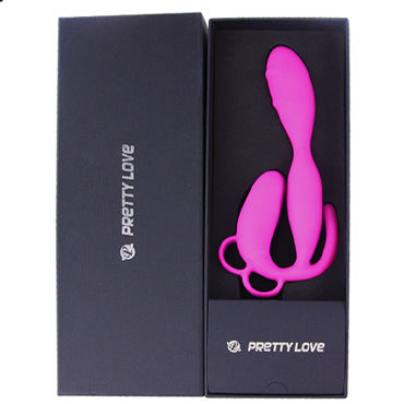 Baile Pretty LOve Flowery - С тройной стимуляцией - купить в секс шопе Baile Pretty LOve Flowery - С тройной стимуляцией - купить в секс шопе