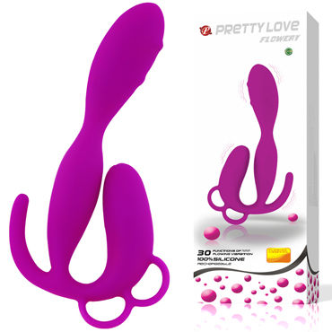 Baile Pretty LOve Flowery, С тройной стимуляцией Baile Pretty LOve Flowery, С тройной стимуляцией