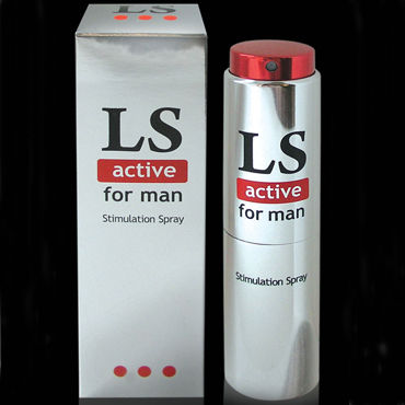 Bioritm Lovespray Active Men, 18 мл, Cпрей-лубрикант с возбуждающим эффектом Bioritm Lovespray Active Men, 18 мл, Cпрей-лубрикант с возбуждающим эффектом