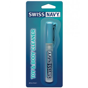 Swiss Navy Toy and Body Cleaner, 7,5 мл, Антибактериальное средство для тела и игрушек Swiss Navy Toy and Body Cleaner, 7,5 мл, Антибактериальное средство для тела и игрушек