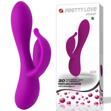 Baile Pretty Love Philip, Вибратор с лепестком-стимулятором Baile Pretty Love Philip, Вибратор с лепестком-стимулятором