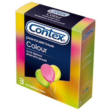 Contex Contex Colour Презервативы разноцветные