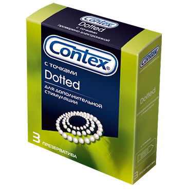 Contex Dotted, Презервативы с пупырышками Contex Dotted, Презервативы с пупырышками