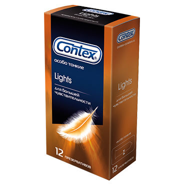 Contex Lights, Презервативы ультратонкие Contex Lights, Презервативы ультратонкие