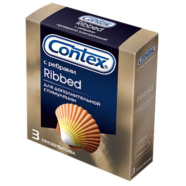 Contex Ribbed, Презервативы с кольцами Contex Ribbed, Презервативы с кольцами