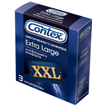 Contex Extra Large, Презервативы увеличенного размера Contex Extra Large, Презервативы увеличенного размера