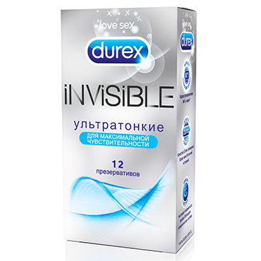 Durex Invisible, Презервативы самые тонкие в ассортименте durex Durex Invisible, Презервативы самые тонкие в ассортименте durex