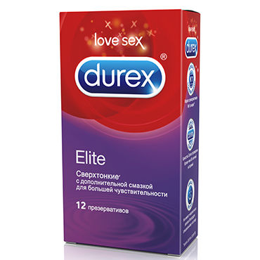 Durex Elite, Презервативы ультратонкие Durex Elite, Презервативы ультратонкие