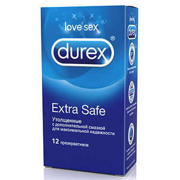 Durex Extra Safe - Презервативы особо прочные - купить в секс шопе Durex Extra Safe - Презервативы особо прочные - купить в секс шопе