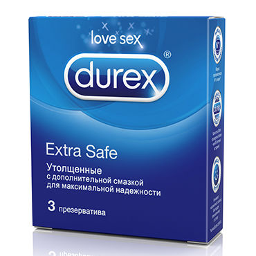 Durex Extra Safe, Презервативы особо прочные Durex Extra Safe, Презервативы особо прочные