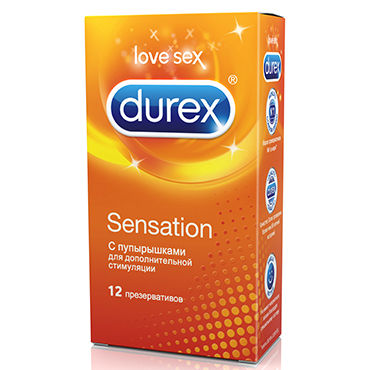 Durex Sensation, Презервативы с пупырышками Durex Sensation, Презервативы с пупырышками