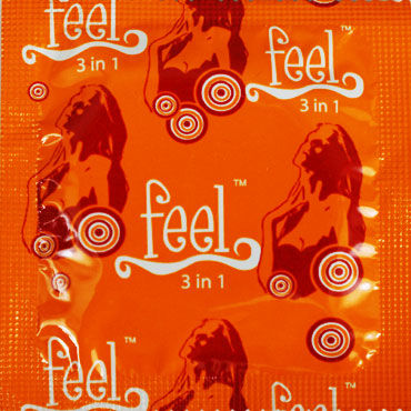 Feel 3 in 1, Презервативы анатомической формы с кольцами и пупырышками Feel 3 in 1, Презервативы анатомической формы с кольцами и пупырышками