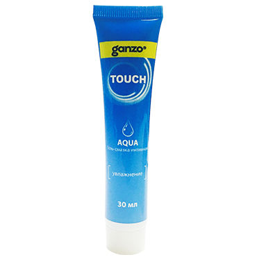 Ganzo Touch Aqua, 30 мл, Нейтральный лубрикант на водной основе Ganzo Touch Aqua, 30 мл, Нейтральный лубрикант на водной основе