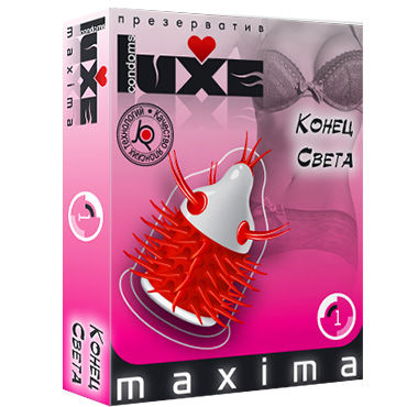 Luxe Maxima Конец Света - Презервативы с усиками - купить в секс шопе Luxe Maxima Конец Света - Презервативы с усиками - купить в секс шопе