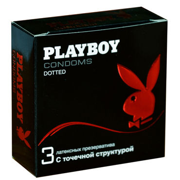 Playboy Dotted, Презервативы с точечной структурой Playboy Dotted, Презервативы с точечной структурой