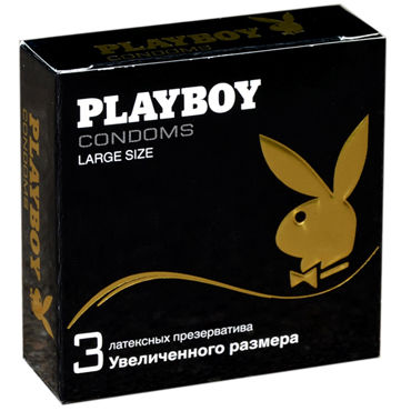Playboy Large Size, Презервативы увеличенного размера Playboy Large Size, Презервативы увеличенного размера