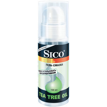 Sico Tea Tree Oil, 100 мл, Лубрикант с маслом чайного дерева Sico Tea Tree Oil, 100 мл, Лубрикант с маслом чайного дерева