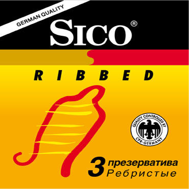 Sico Ribbed, Презервативы с кольцами Sico Ribbed, Презервативы с кольцами