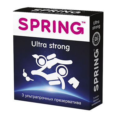 Spring Ultra Strong, Презервативы особо прочные Spring Ultra Strong, Презервативы особо прочные