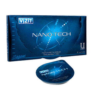 Vizit Nano-Tech - Презервативы супертонкие полиуретановые - купить в секс шопе Vizit Nano-Tech - Презервативы супертонкие полиуретановые - купить в секс шопе