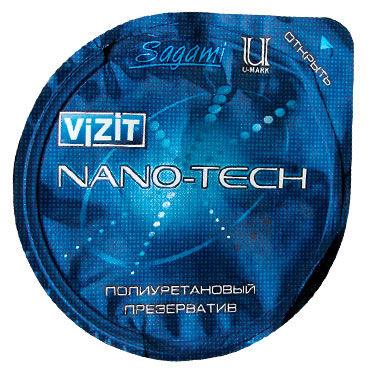 Vizit Nano-Tech, Презервативы супертонкие полиуретановые Vizit Nano-Tech, Презервативы супертонкие полиуретановые