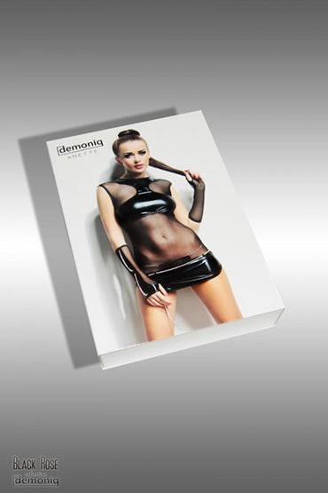 Demoniq Anette - Мини-платье, перчатки и трусики - купить в секс шопе Demoniq Anette - Мини-платье, перчатки и трусики - купить в секс шопе