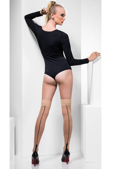 Fever Sheer Seamed Hold-Ups, Чулки со стрелками Fever Sheer Seamed Hold-Ups, Чулки со стрелками