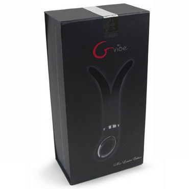 Fun Toys Gvibe 2, черный - Вибратор анатомической формы с тремя моторчиками - купить в секс шопе Fun Toys Gvibe 2, черный - Вибратор анатомической формы с тремя моторчиками - купить в секс шопе