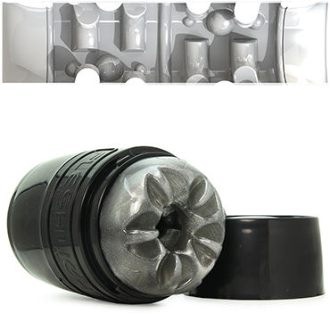 Fleshlight Quickshot Boost, серый, Компактный сквозной мастурбатор Fleshlight Quickshot Boost, серый, Компактный сквозной мастурбатор