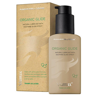 Viamax Organic Glide, 70 мл, 100% натуральный увлажняющий лубрикант Viamax Organic Glide, 70 мл, 100% натуральный увлажняющий лубрикант