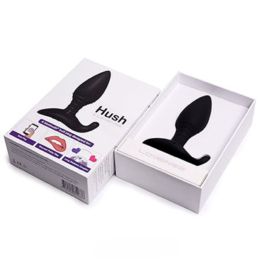 Lovense Hush Small - Перезаряжаемая анальная втулка, управляемая смартфоном - купить в секс шопе Lovense Hush Small - Перезаряжаемая анальная втулка, управляемая смартфоном - купить в секс шопе