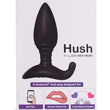 Lovense Hush Small, Перезаряжаемая анальная втулка, управляемая смартфоном и другие товары Lovense с фото Lovense Hush Small, Перезаряжаемая анальная втулка, управляемая смартфоном и другие товары Lovense с фото