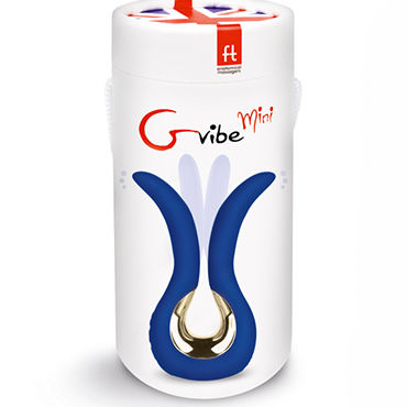 Fun Toys Gvibe Mini Royal Blue - Универсальный компактный массажер - купить в секс шопе Fun Toys Gvibe Mini Royal Blue - Универсальный компактный массажер - купить в секс шопе
